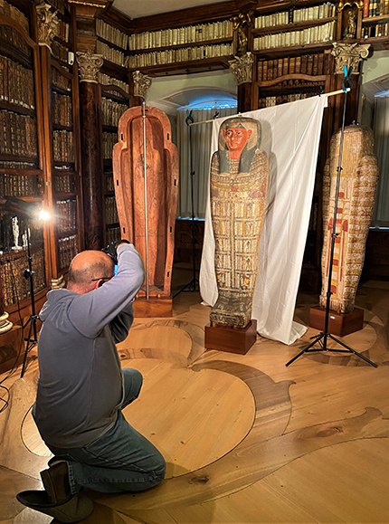 © Stiftsbibliothek St. Gallen; Foto: Swiss Coffin Project